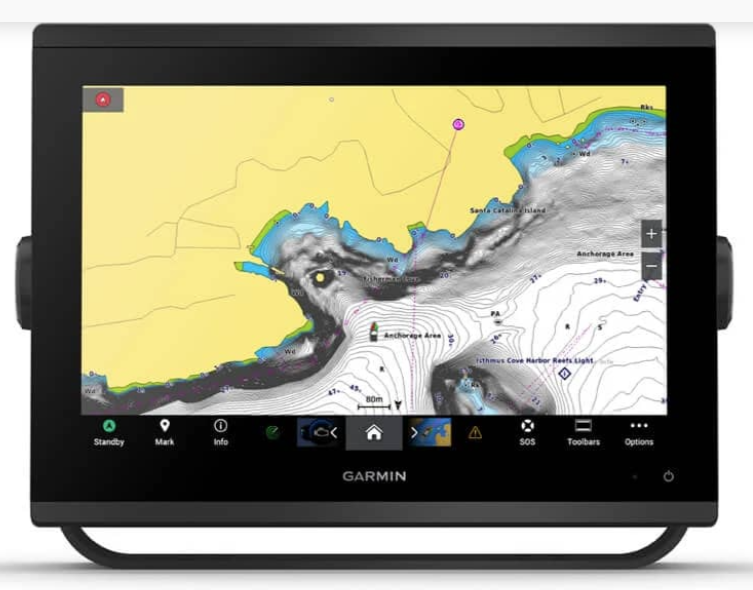 Kartplotter GPS og kartplotter til bruk i navigasjon